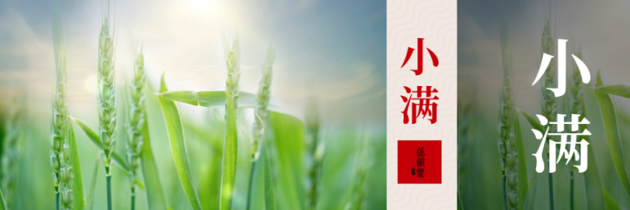 小滿 | 小得盈滿，祛濕固陽(yáng)